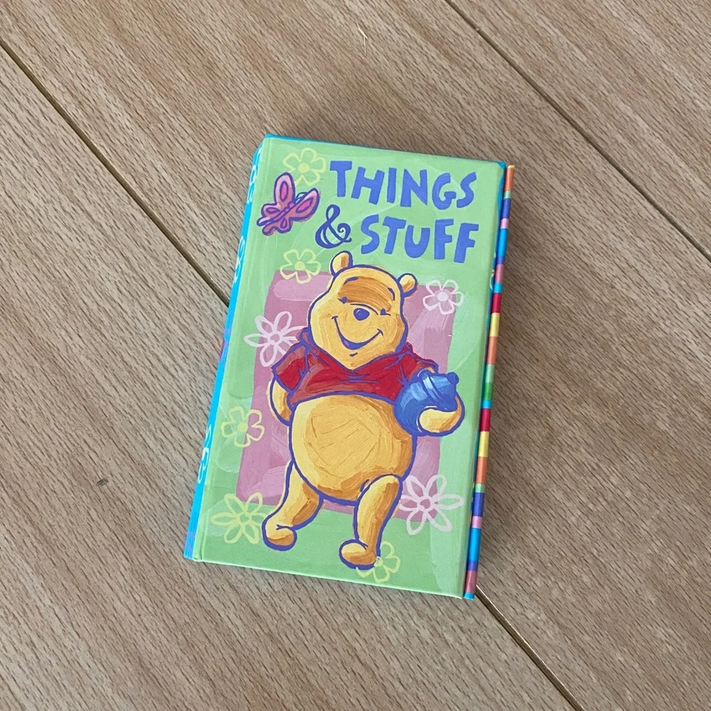 Y2K Pooh planner organizer